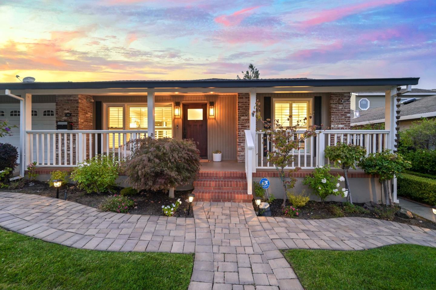754 26th Avenue San Mateo, CA 94403 - Photo 5 of 57 a front view of a house with garden