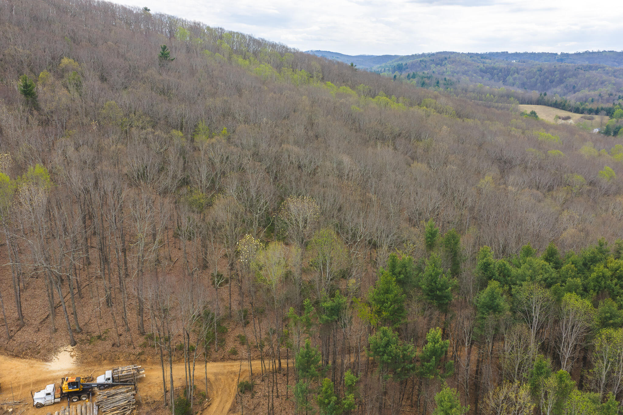 Tbd Cox Store Road Southwest Floyd, VA 24091 - Photo 2 of 27 a view of a town with mountains in the background