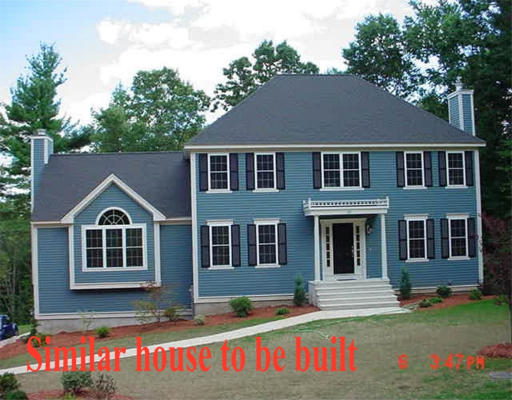 Lot 4 Pilgrim Road Ashland, MA 01721 - Photo 1 of 1 a front view of a house with a yard