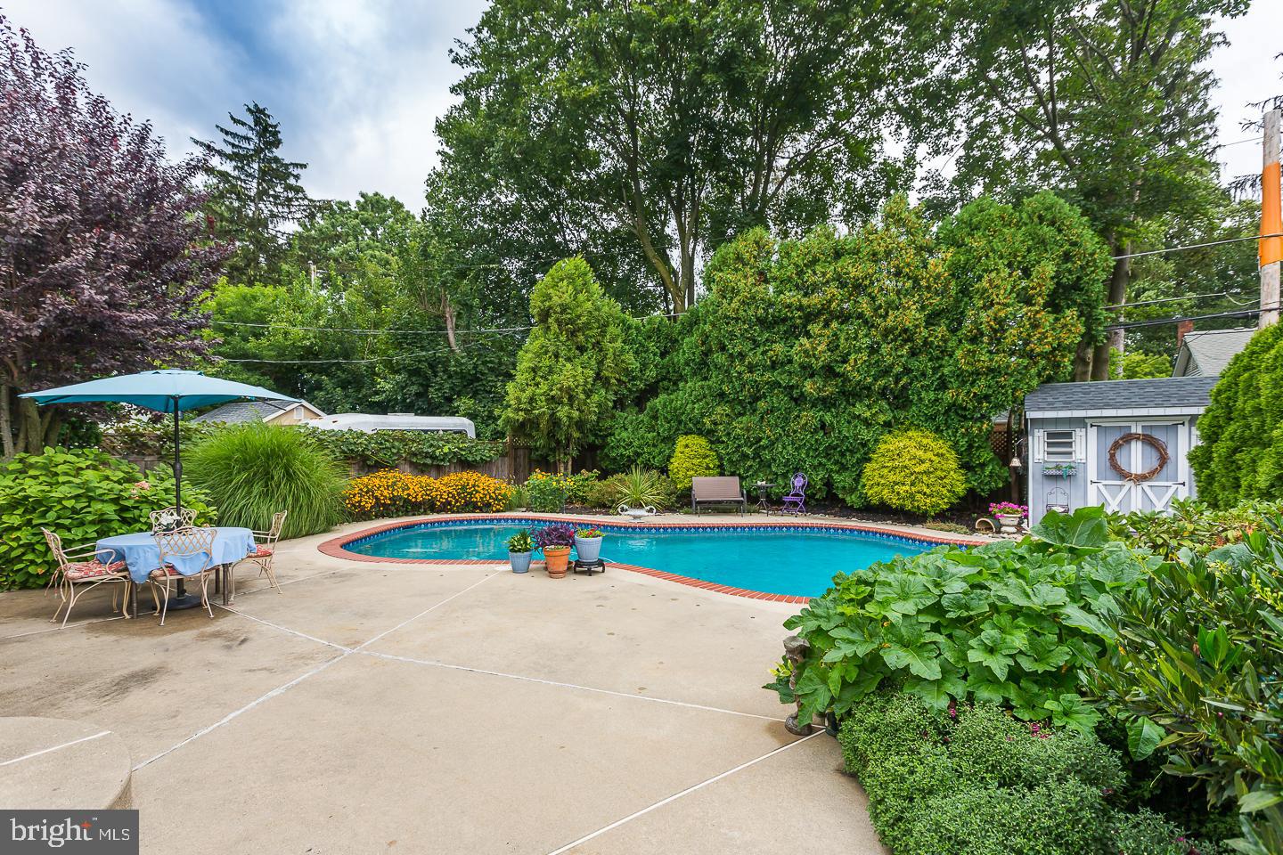 452 Colfax Road Havertown, PA 19083 - Photo 41 of 41 Beautiful Rear Patio & Pool