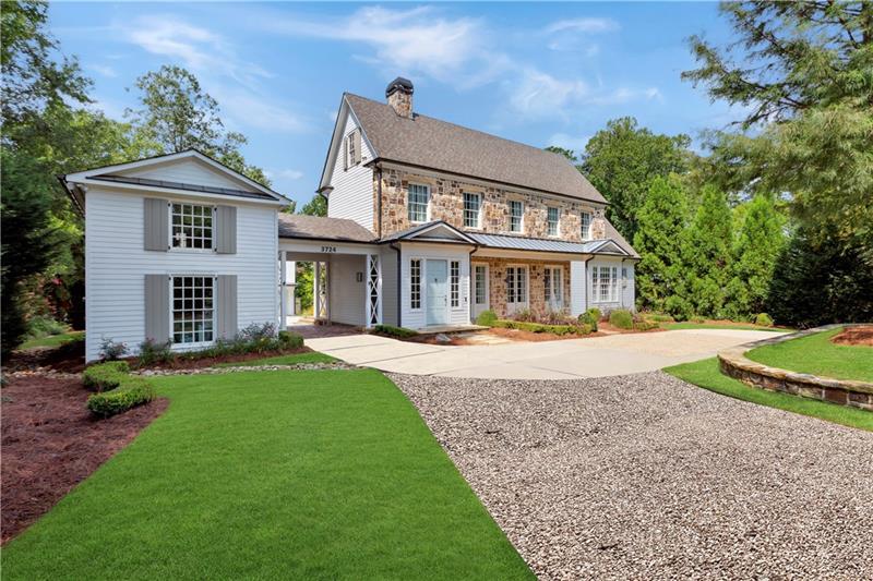 3724 Wieuca Road Northeast Atlanta, GA 30342 - Photo 1 of 1 front view of a house with a yard