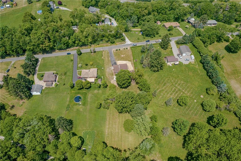 166 McConnell Road McDonald, PA 15057 - Photo 25 of 25 an aerial view of a residential houses with yard