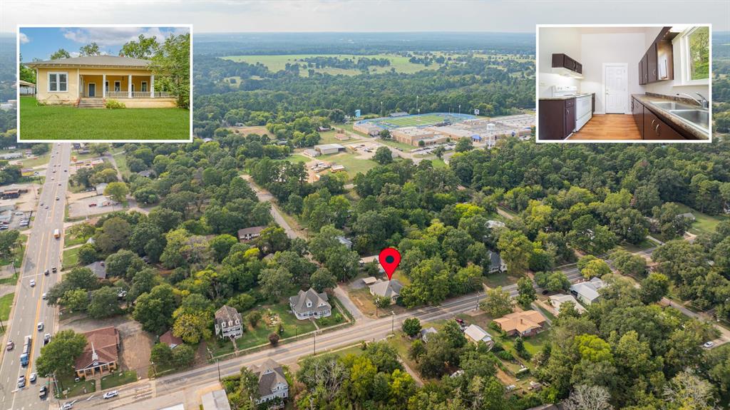 100 West Groves Street Big Sandy, TX 75755 - Photo 4 of 30 a view of a garden from a window