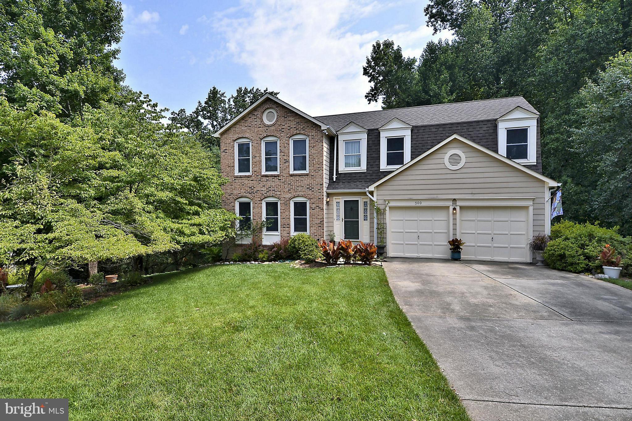 500 Ridgewell Way Silver Spring, MD 20902 - Photo 2 of 30 Front Elevation and Driveway