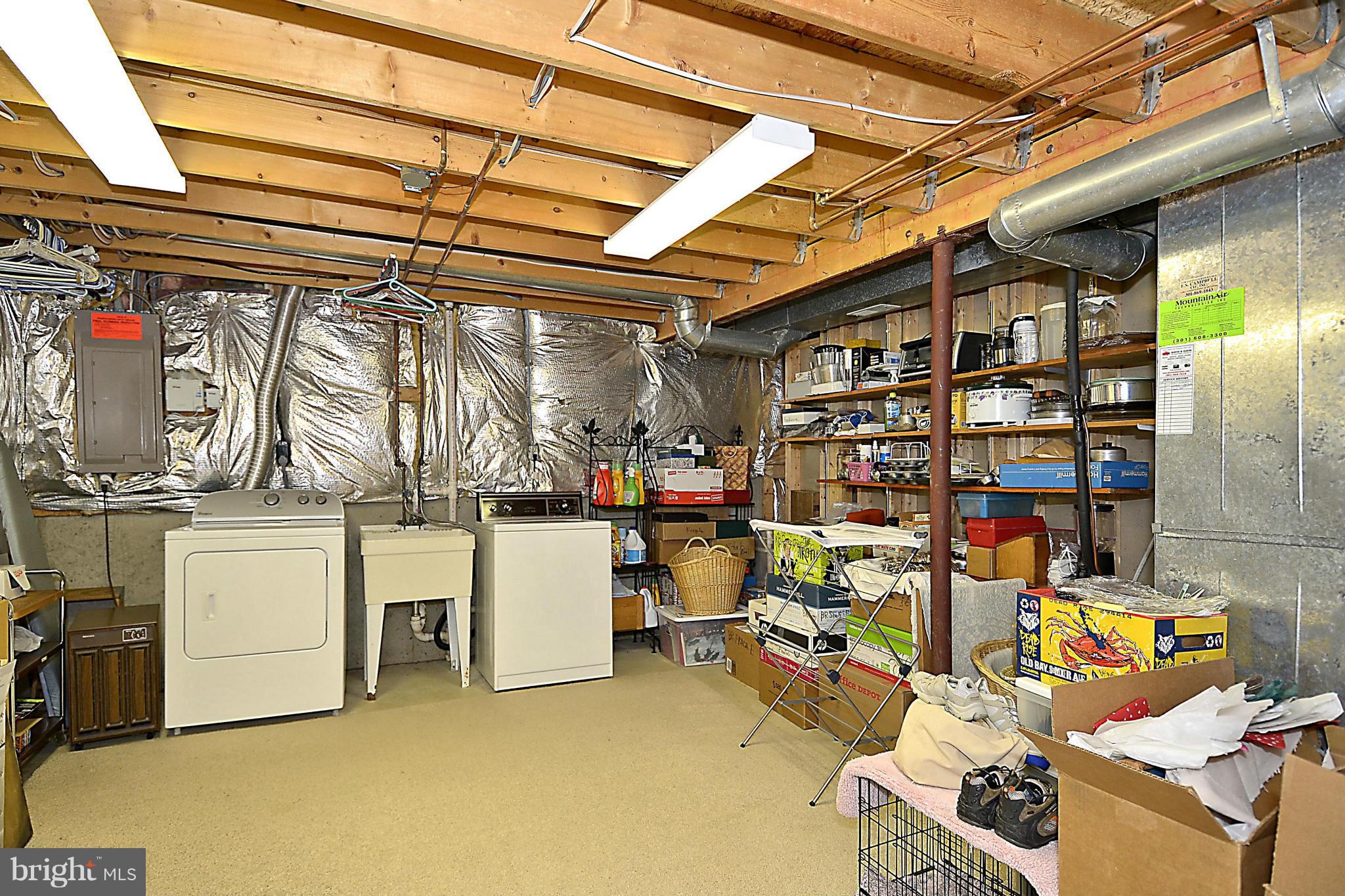 500 Ridgewell Way Silver Spring, MD 20902 - Photo 26 of 30 Basement Storage Washer Dryer