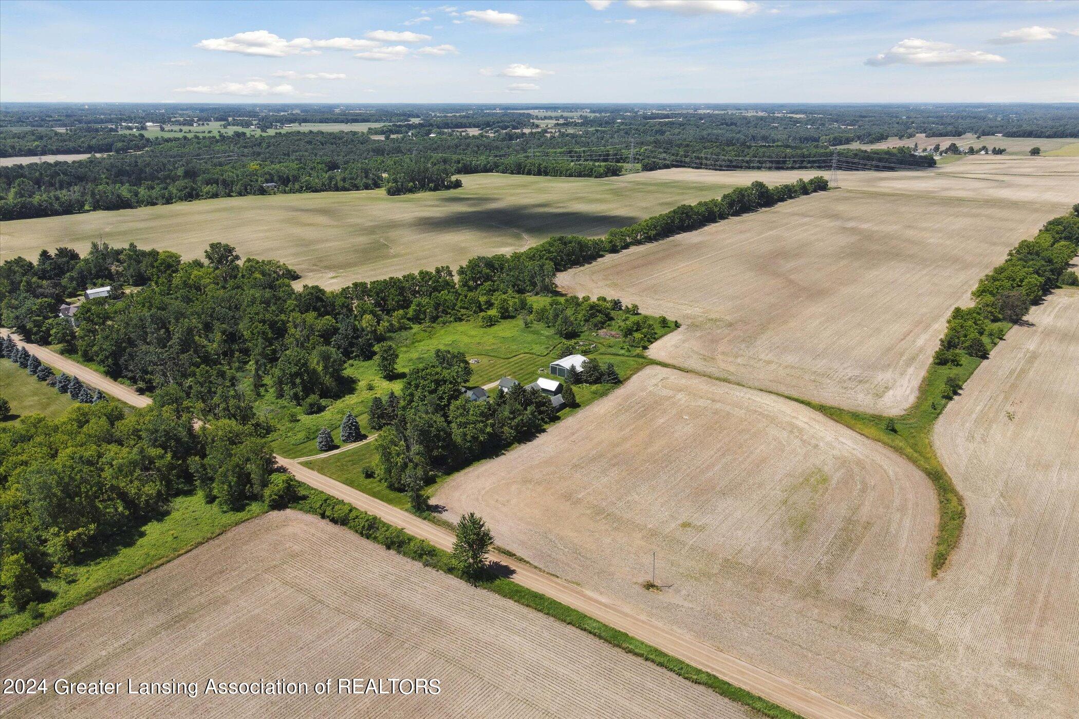 6491 Oneida Road Charlotte, MI 48813 - Photo 51 of 59 Aerial View