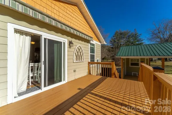 front view of a house with a balcony