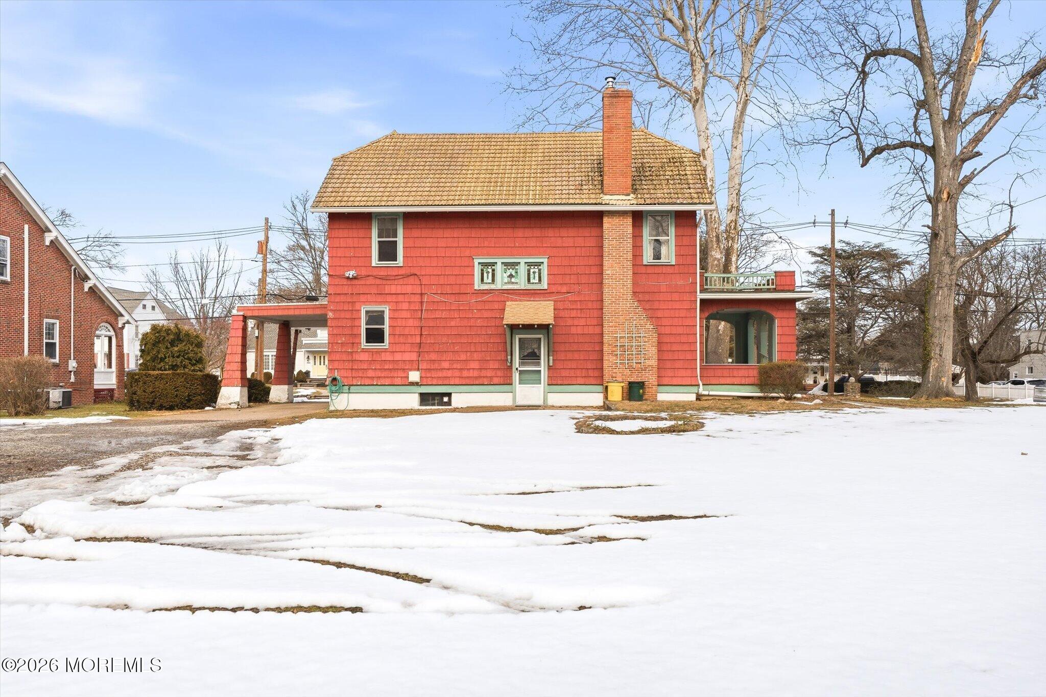 4121 Nottingham Way Hamilton, NJ 08690 - Photo 11 of 24 a view of a house with snow on the road