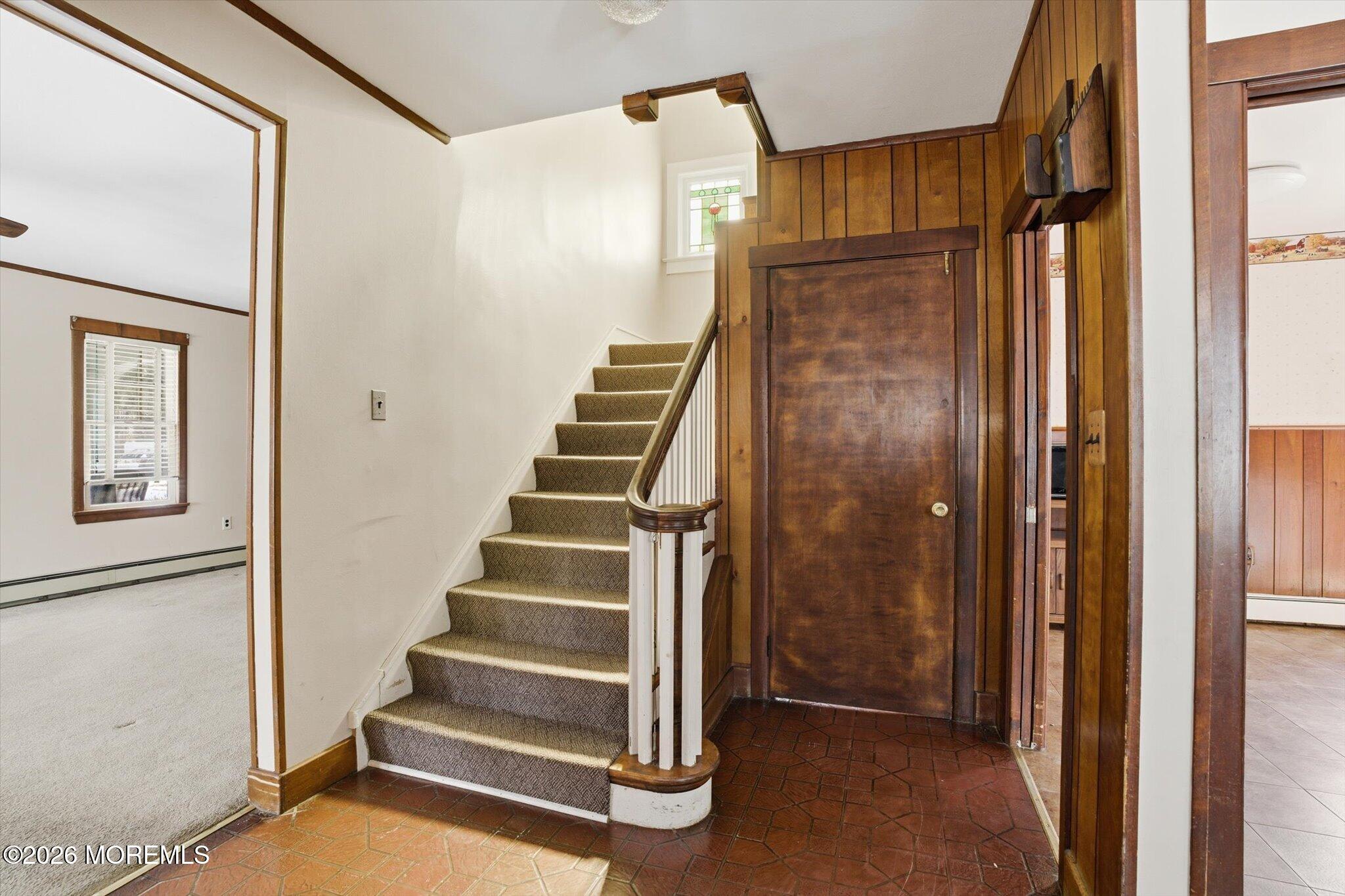 4121 Nottingham Way Hamilton, NJ 08690 - Photo 20 of 24 a view of front door with staircase
