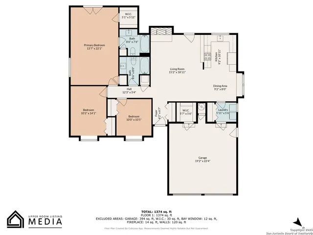 a picture of a floor plan