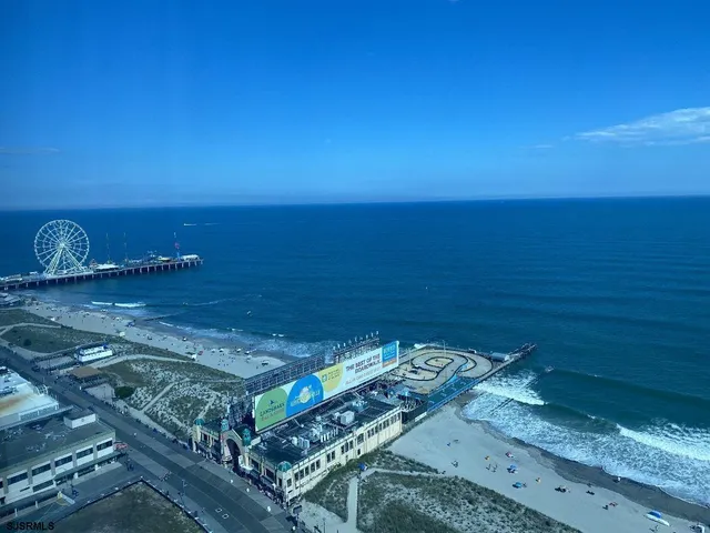 a view of an ocean from a balcony