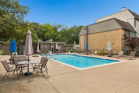 a view of outdoor space yard swimming pool and patio