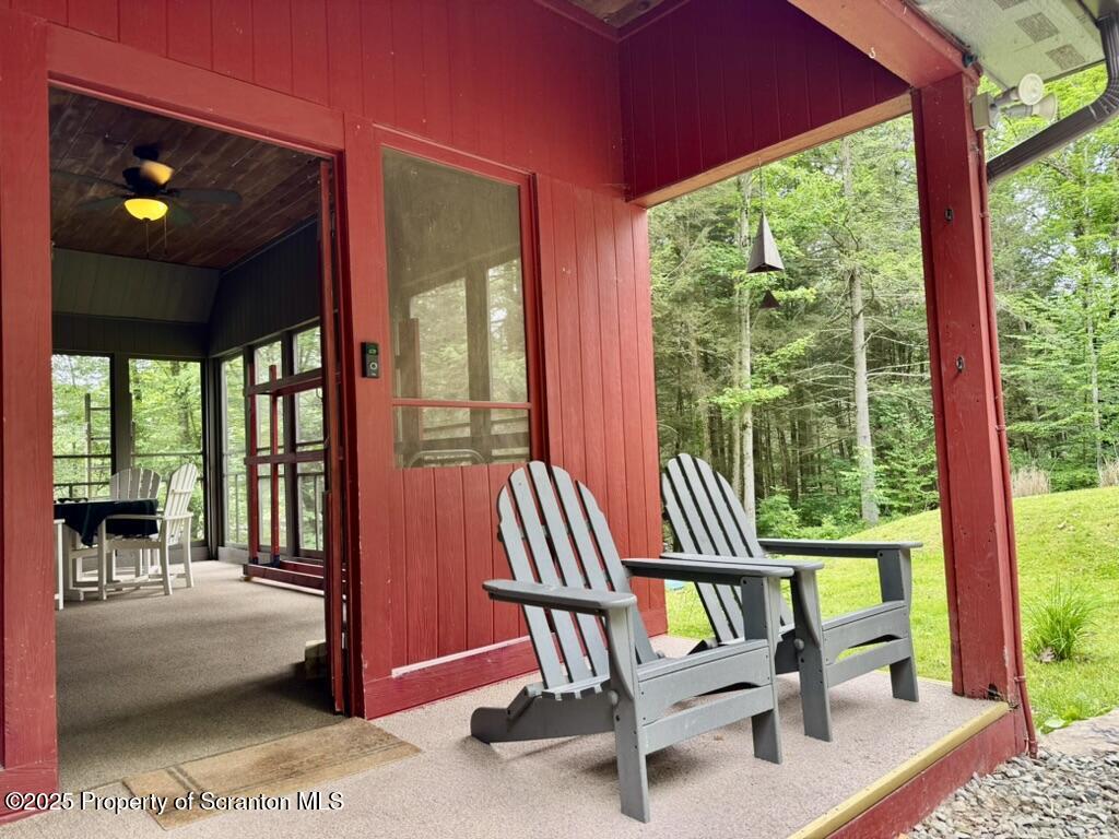 498 Penn-York Road Starlight, PA 18461 - Photo 21 of 48 a view of an outdoor sitting area