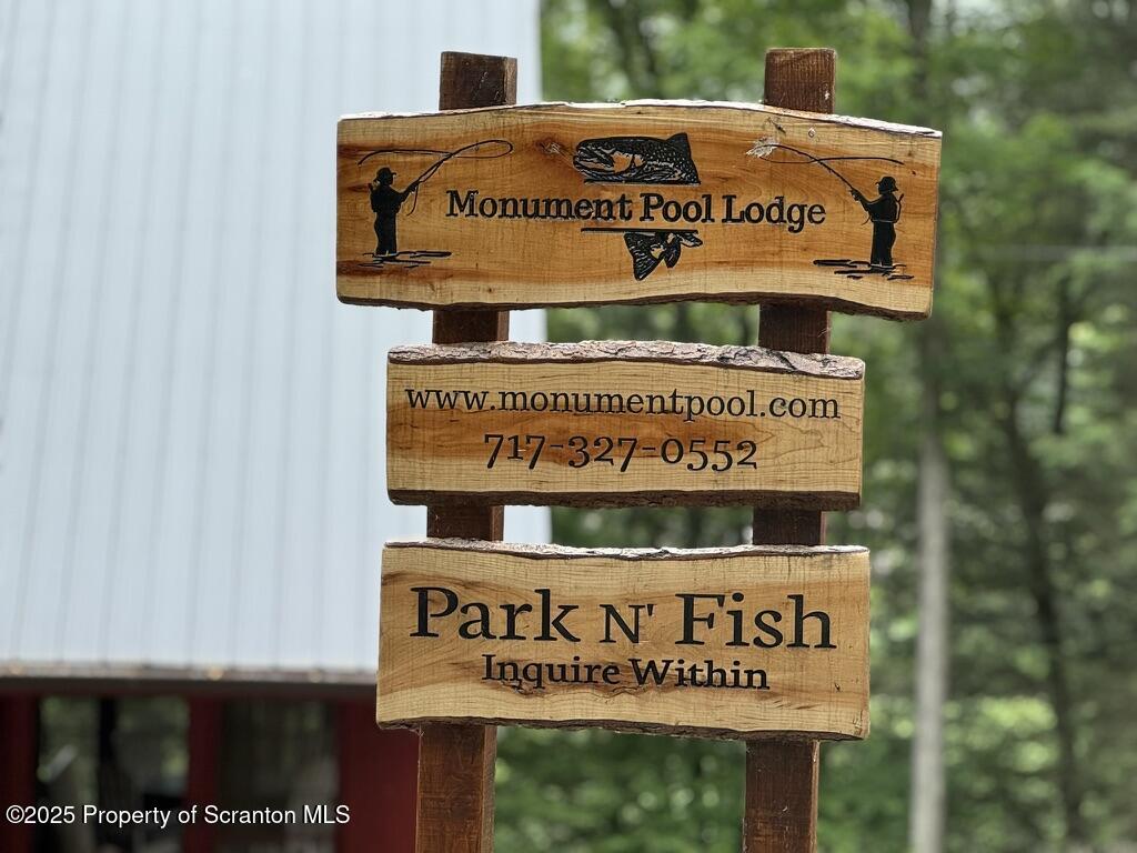 498 Penn-York Road Starlight, PA 18461 - Photo 42 of 48 a sign on the wall of building