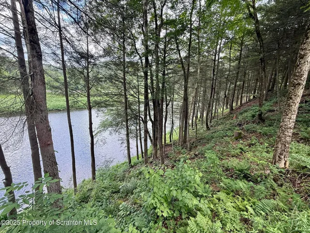 a living room with furniture a fireplace and a large window