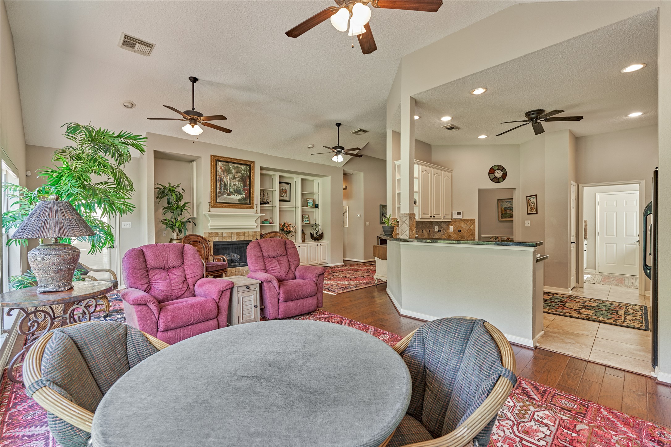 197 Monterrey Road East Montgomery, TX 77356 - Photo 50 of 50 Thoughtfully designed for both large gatherings and intimate get-togethers, this versatile open-concept floorplan is ideal for entertaining.