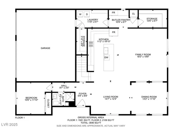 $700,000 | 8687 West Moon Crater Avenue, Las Vegas, NV 89178