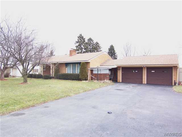 7925 Lewiston Road Batavia, NY 14020 - Photo 1 of 1 Exterior Front. LOVELY 3 BEDRM. BRICK RANCH!