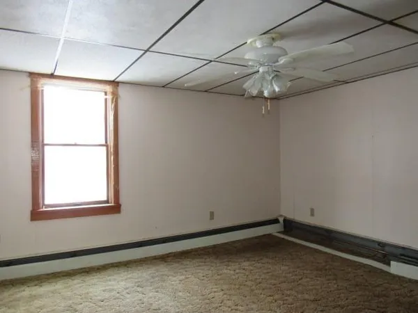 a small space with a window