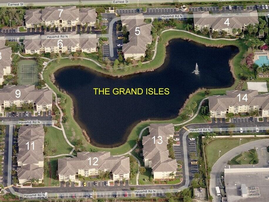 4197 Haverhill Road, Unit 212 West Palm Beach, FL 33417 - Photo 34 of 34 Map of Grand Isles Condos MLS size