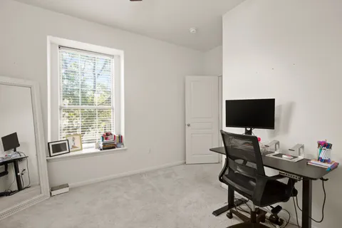 a room with a window