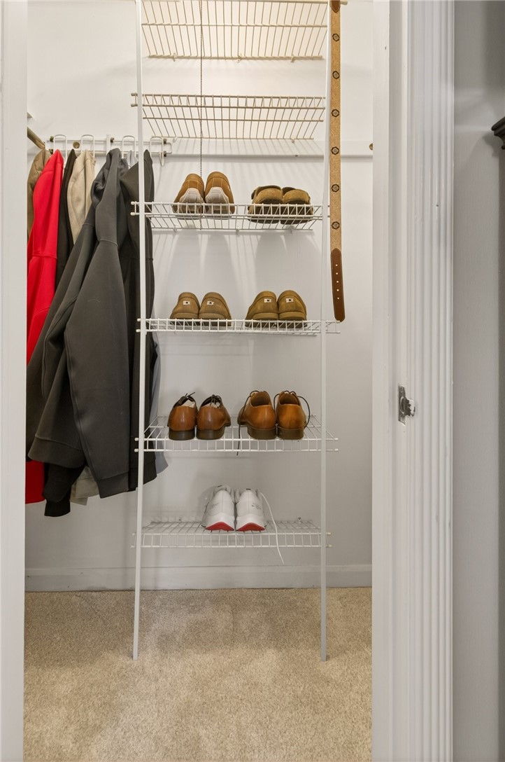 606 Claybourne Road Brighton, NY 14618 - Photo 28 of 43 Primary Bedroom First Walk-in Closet