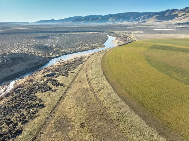 a view of a swimming pool and an outdoor space
