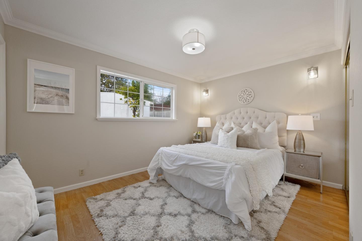 1849 Girard Drive Milpitas, CA 95035 - Photo 22 of 33 a bedroom with a bed and a window