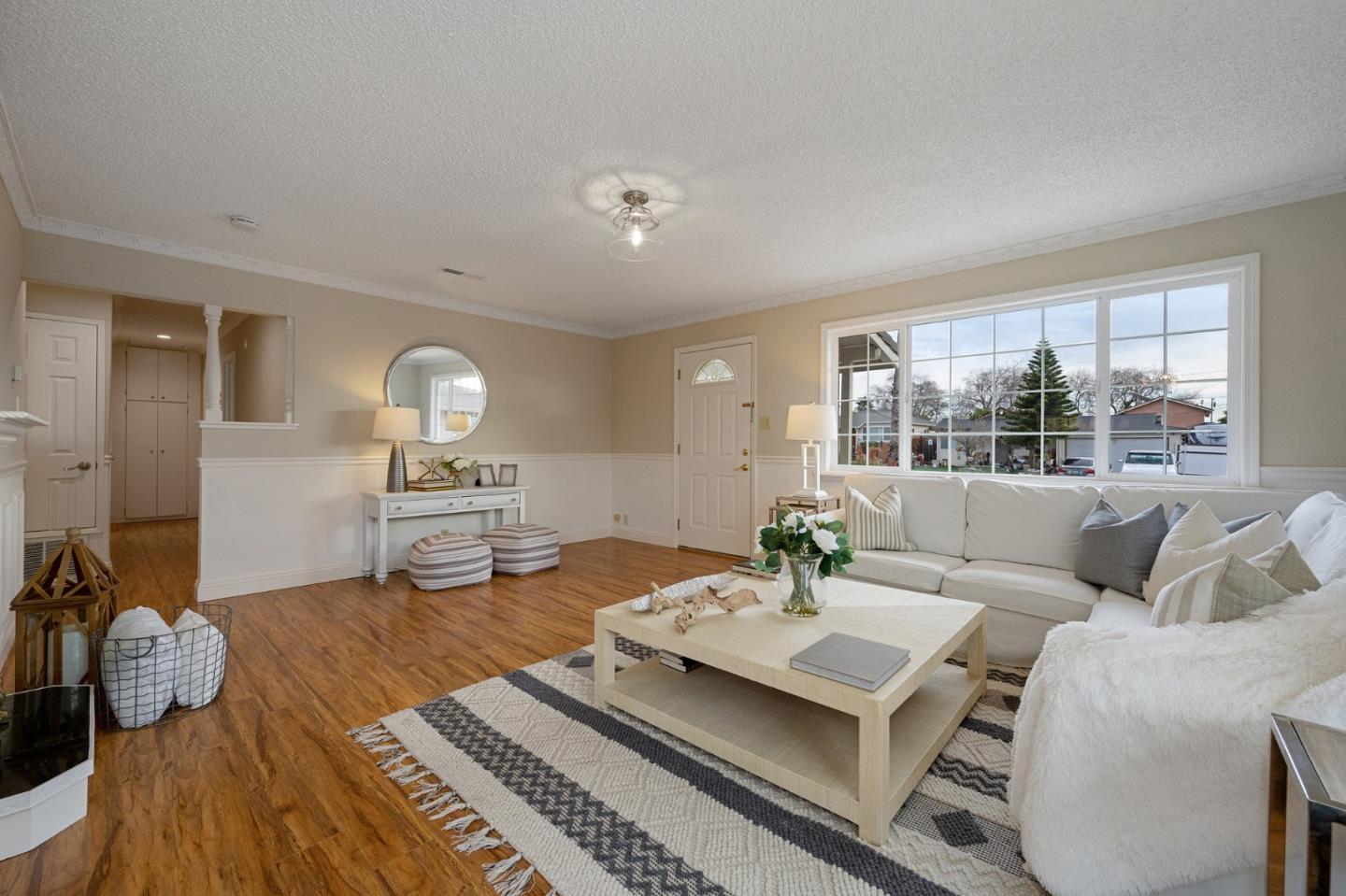 1849 Girard Drive Milpitas, CA 95035 - Photo 10 of 33 a living room with furniture and wooden floor