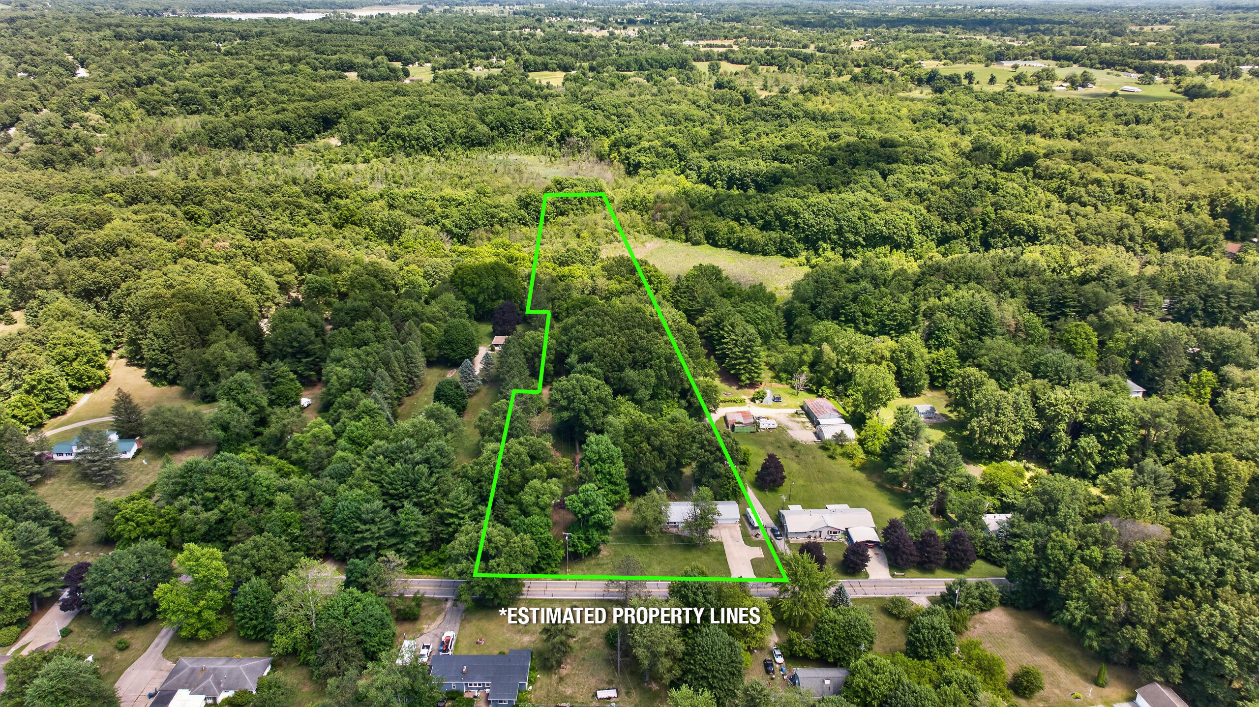 2695 Gilletts Lake Road Jackson, MI 49201 - Photo 48 of 57 051_2695 Gilletts Lake Rd (Aerials) - 1