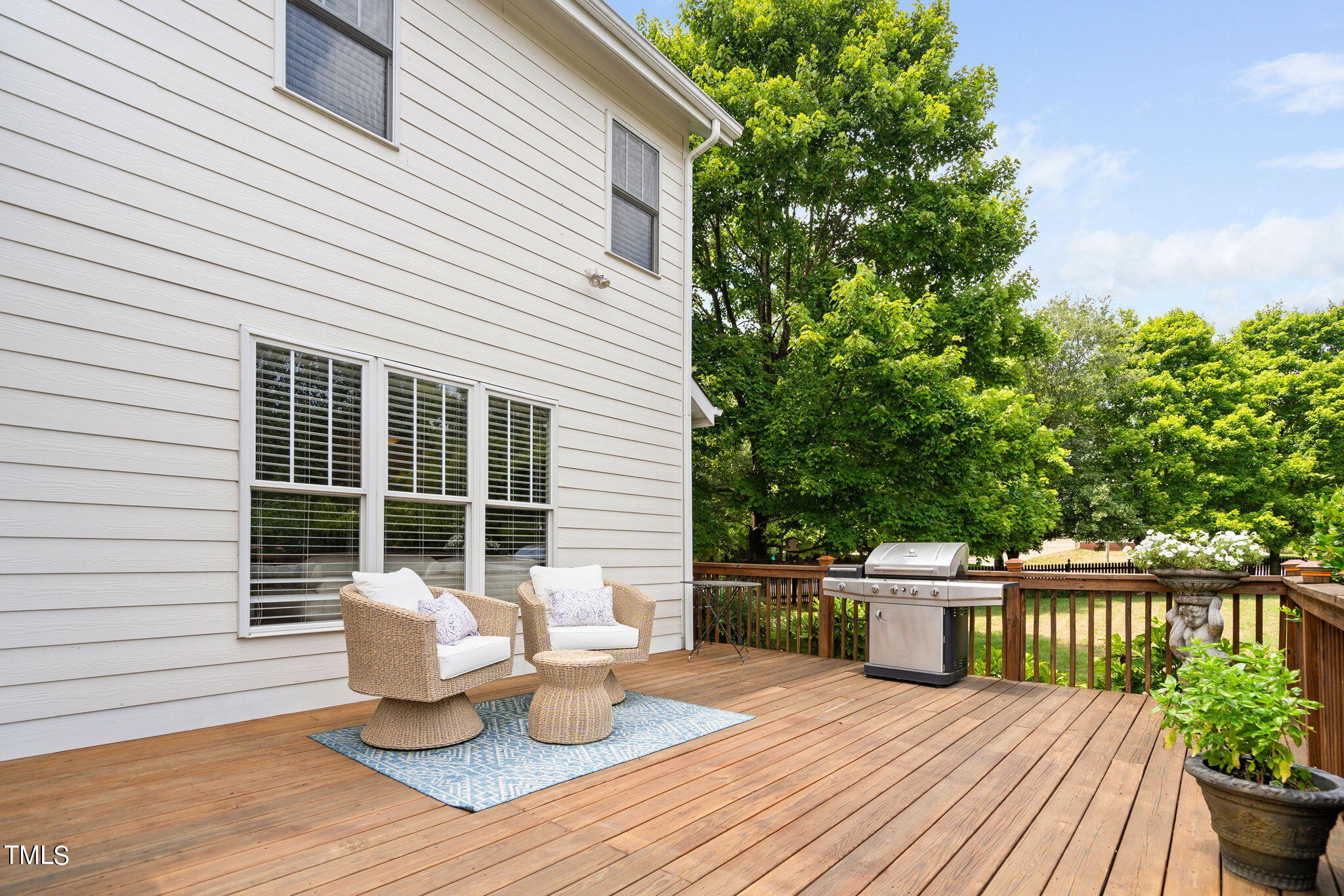 2251 Dunn Road Raleigh, NC 27614 - Photo 31 of 38 Recently Stained Deck