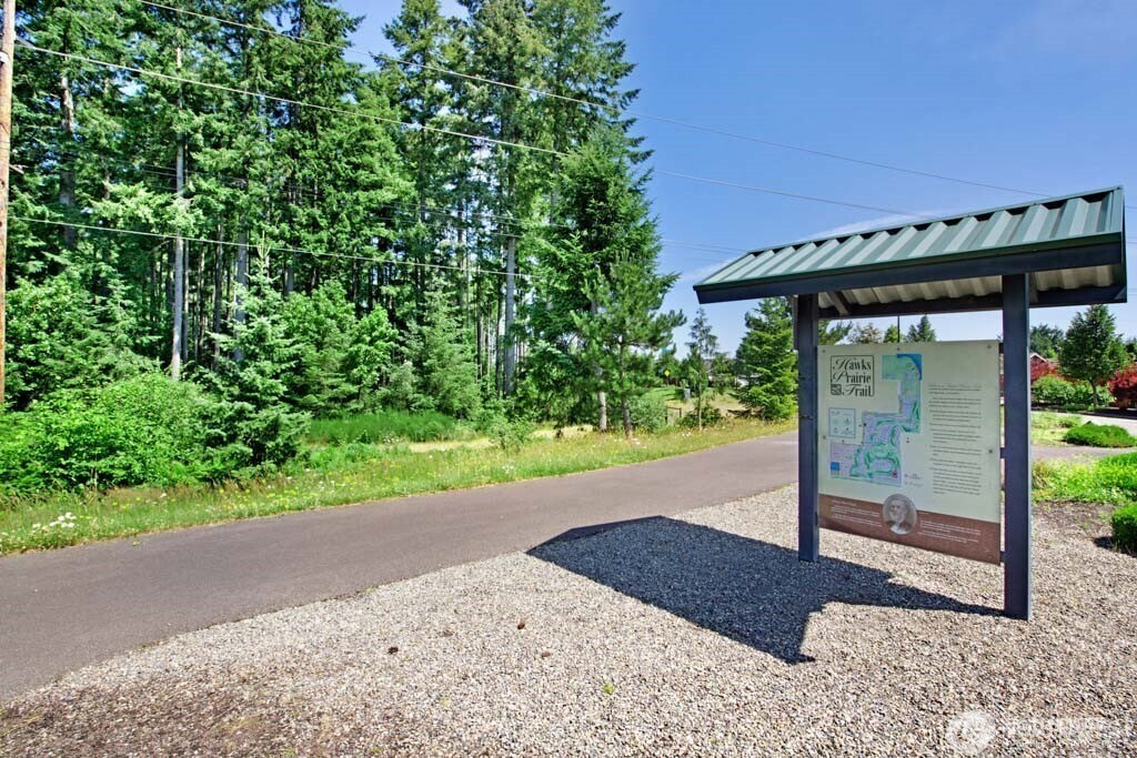 8232 Bainbridge Loop Northeast Lacey, WA 98516 - Photo 32 of 37 a view of a patio with wooden floor