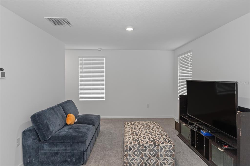 37357 Sharks Eye Lane Zephyrhills, FL 33541 - Photo 8 of 11 a living room with furniture and a flat screen tv