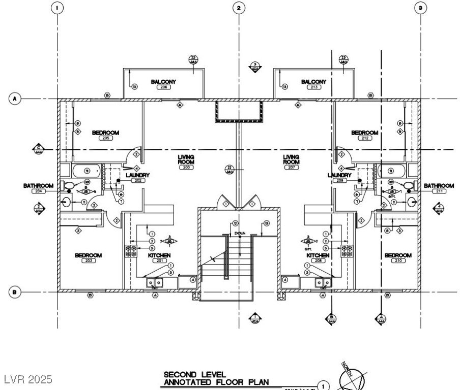 2313 Seco Adobe Circle North Las Vegas, NV 89030 - Photo 7 of 7 View of floor plan / room layout