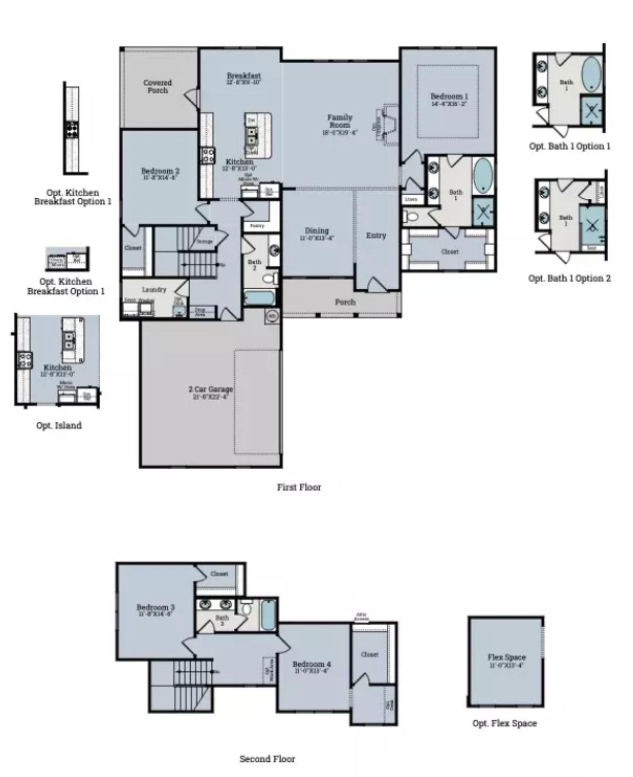 2845 Trestle Way Cantonment, FL 32533 - Photo 2 of 5 a picture of floor plan