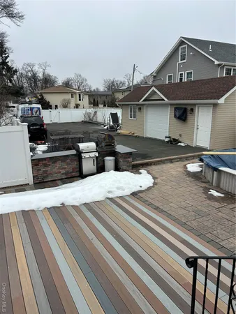 a view of a house with a terrace