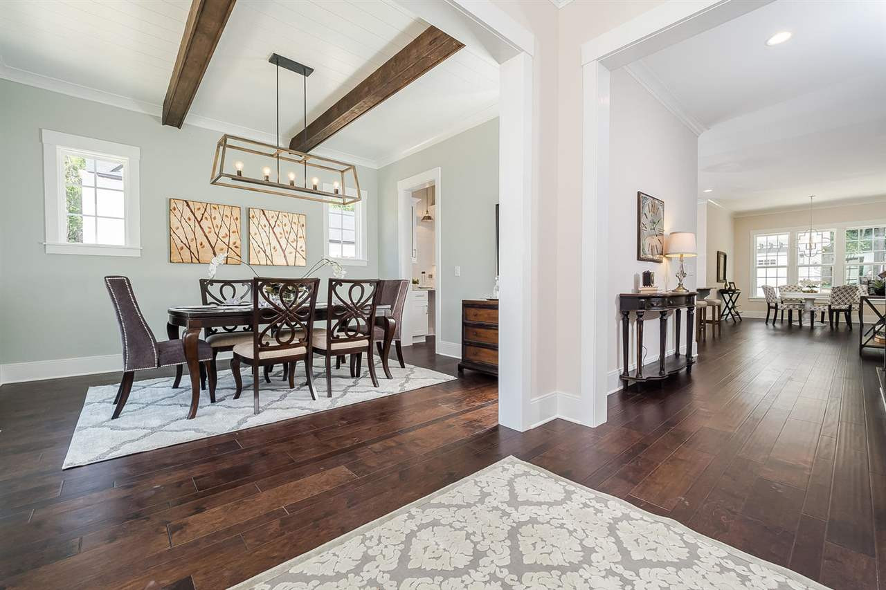 511 Peebles Street Raleigh, NC 27608 - Photo 6 of 14 Open Dining Living Kitchen