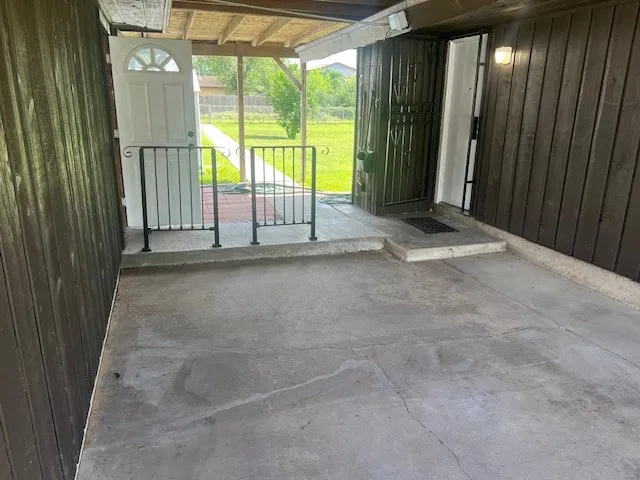 a view of an entryway