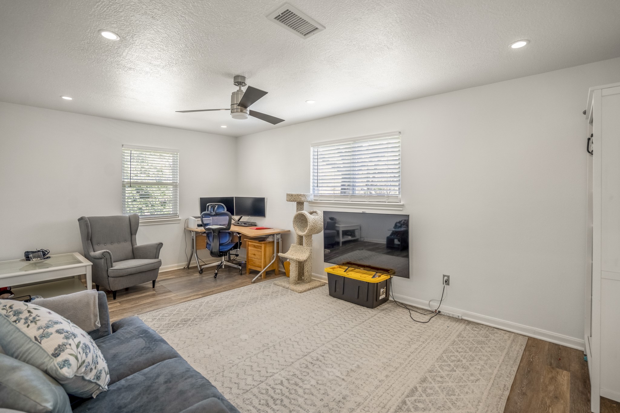 9507 Godstone Lane Spring, TX 77379 - Photo 36 of 42 This oversized 4th bedroom is currently being used as a game room/study.
