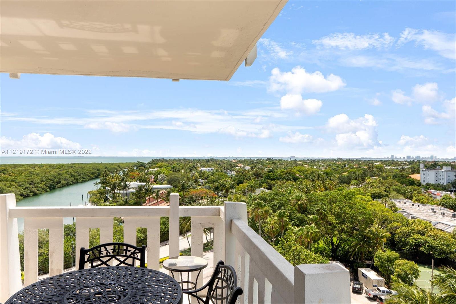1121 Crandon Boulevard, Unit E801 Key Biscayne, FL 33149 - Photo 18 of 29 a view of a city from a terrace