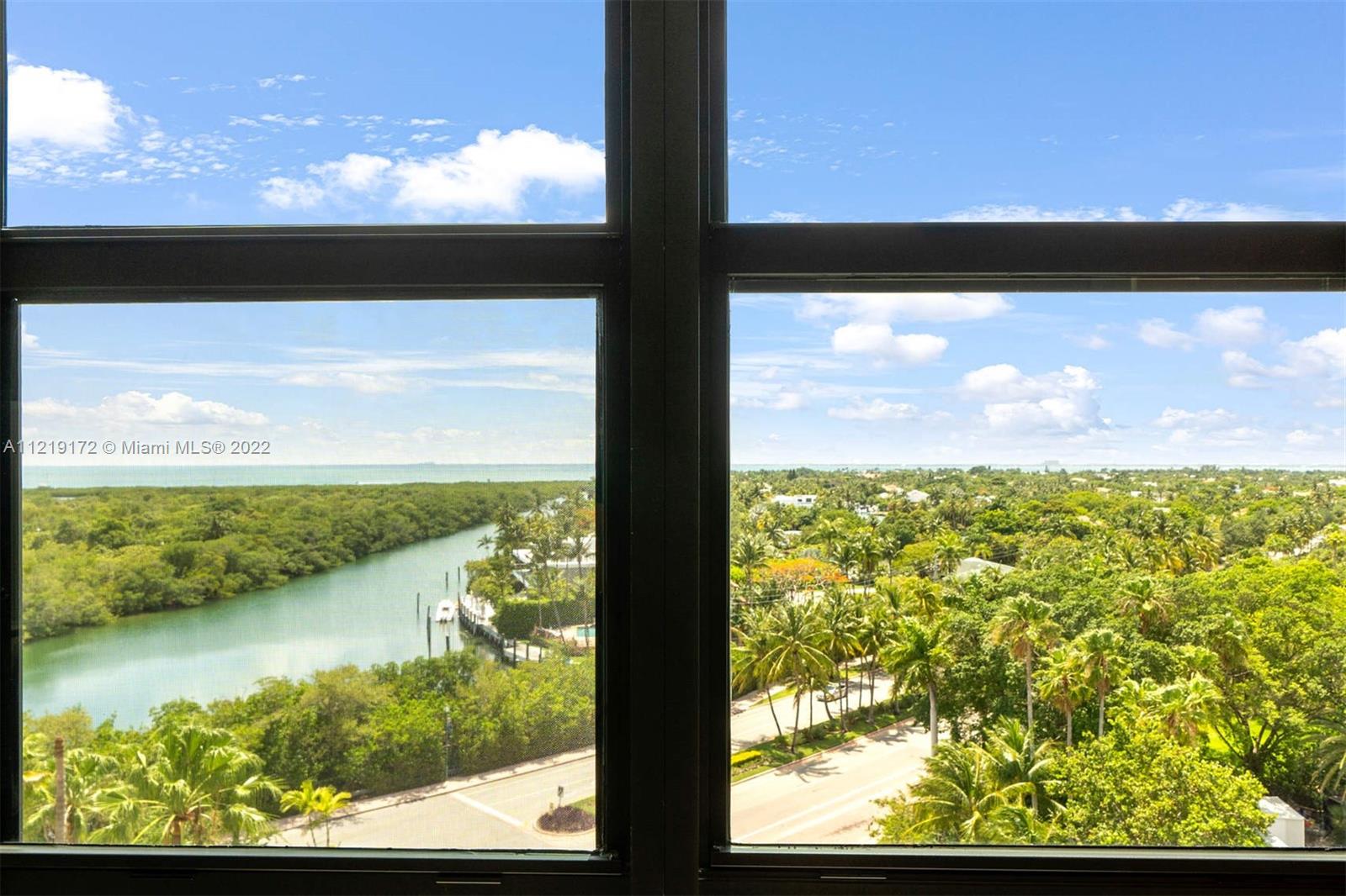 1121 Crandon Boulevard, Unit E801 Key Biscayne, FL 33149 - Photo 2 of 29 a view of lake from window