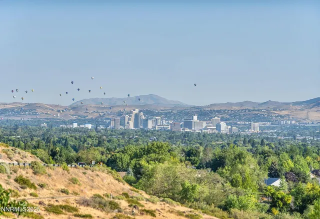 view of city and mountain