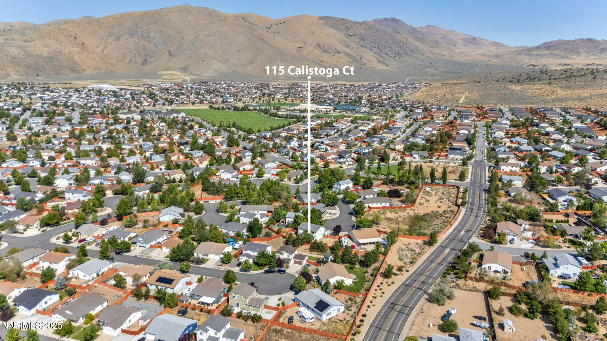 115 Calistoga Court Reno, NV 89508 - Photo 55 of 58 view of city and mountain