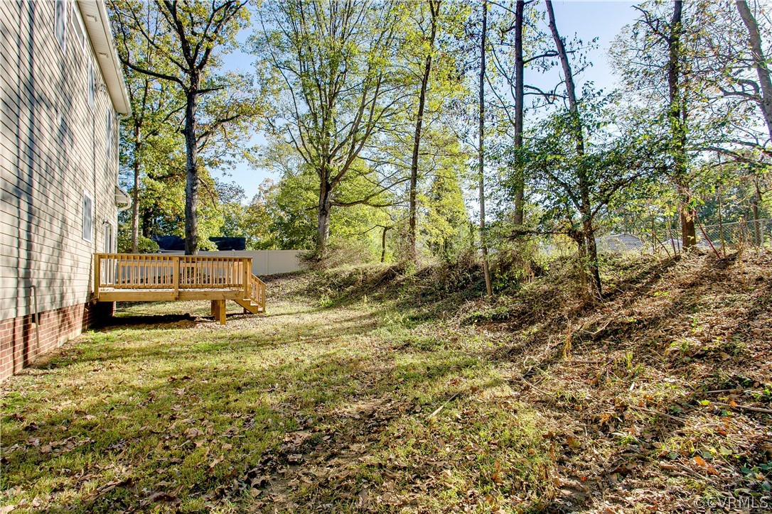 15812 Harrowgate Road Chester, VA 23831 - Photo 29 of 31 a view of yard with trees