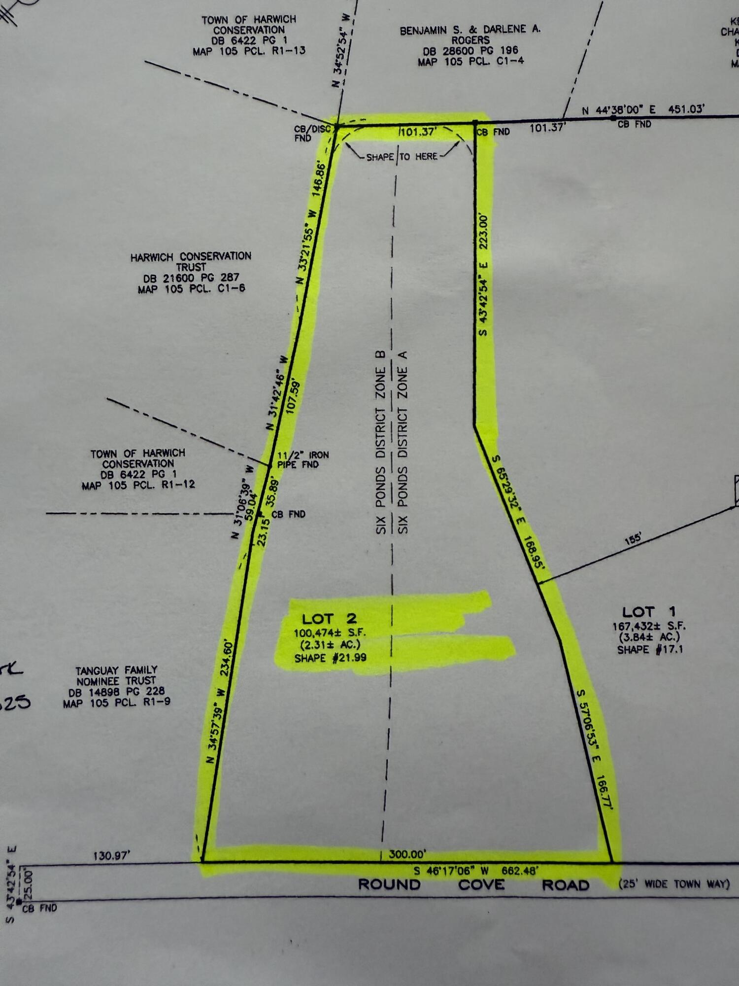 Lot 2 Round Cove Road Harwich, MA 02645 - Photo 3 of 12 2.31 acre parcel