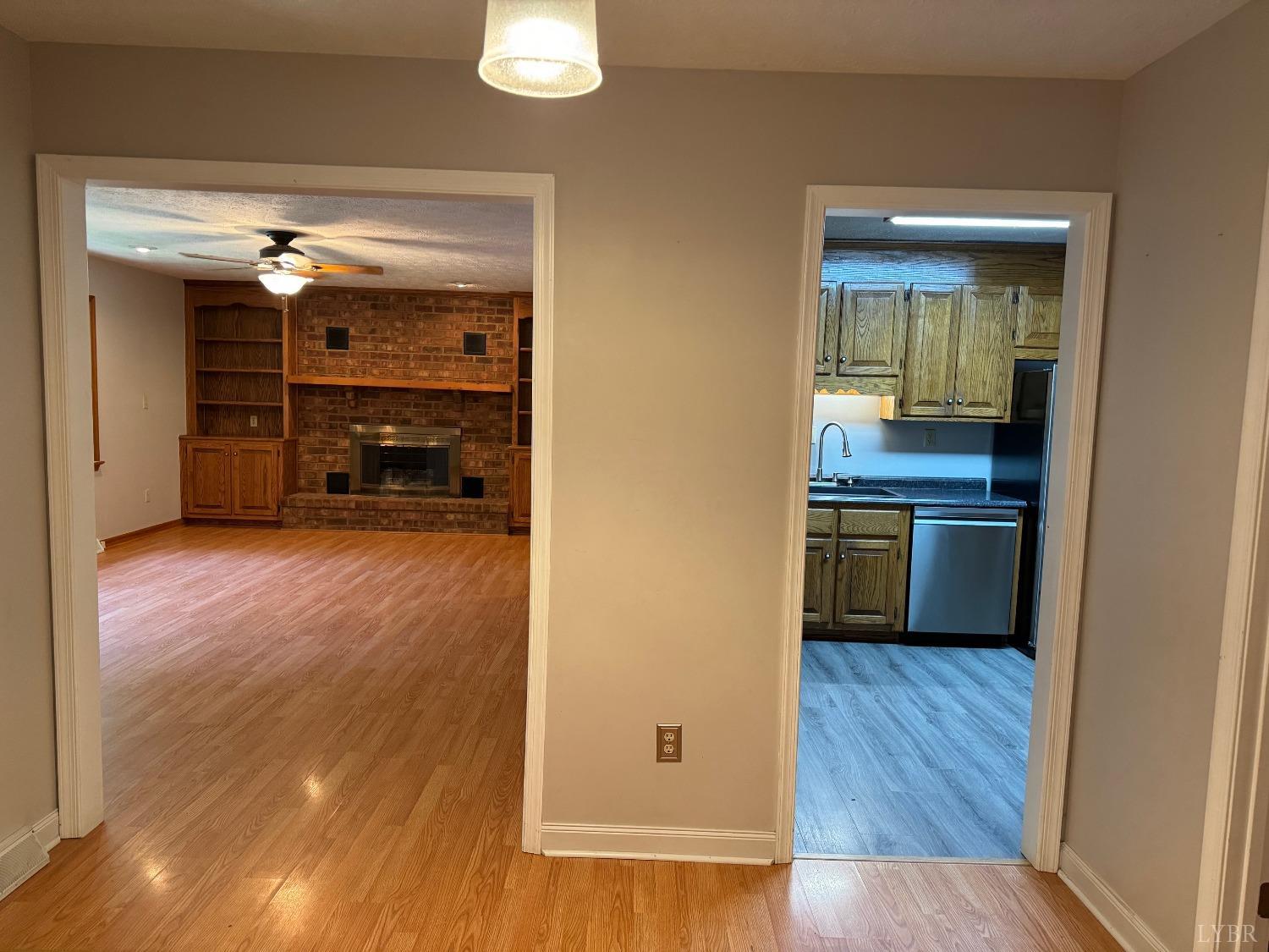 580 First Rock Road Prospect, VA 23960 - Photo 4 of 22 a kitchen with granite countertop a sink and a stove top oven