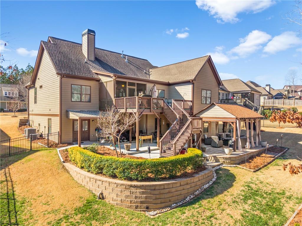 585 Hanover Drive Villa Rica, GA 30180 - Photo 3 of 72 a view of a house with a yard balcony