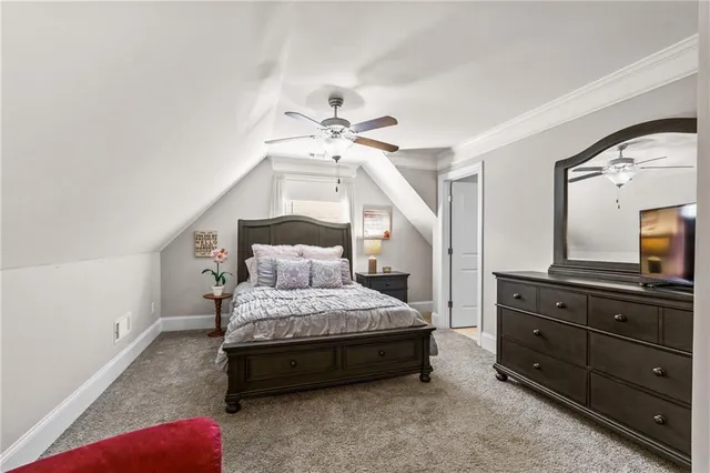 a view of a refrigerator and storage area