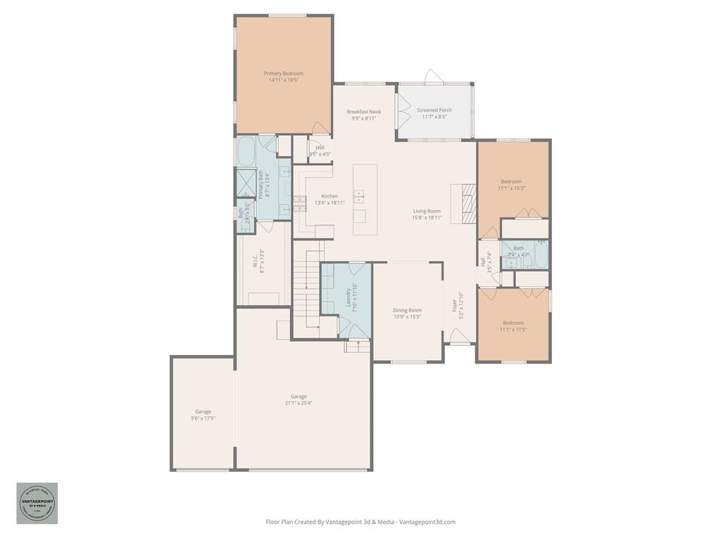 585 Hanover Drive Villa Rica, GA 30180 - Photo 62 of 72 a picture of a floor plan