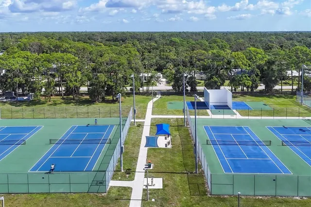 a view of outdoor space with seating area